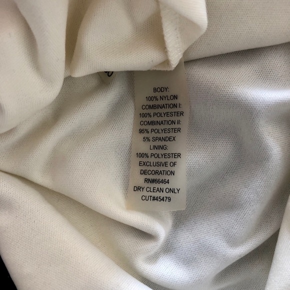 Julia Jordan black&white floral lace dress 8 - Picture 9 of 10